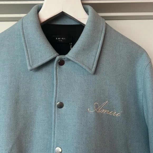 Amiri Bones Jacket - Ice Blue - Picture 8 of 16